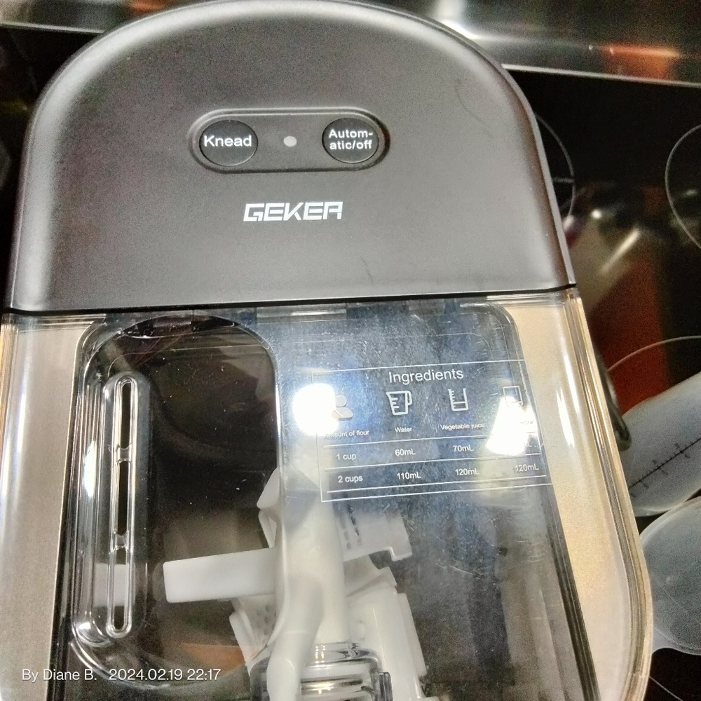 Geker H8 Pasta Maker Machine NEW Open Box Complete Automatic - Picture 2 of 8